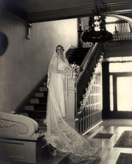 Ruth Reed wedding portrait