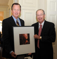 Outgoing board member Joseph R. Krier