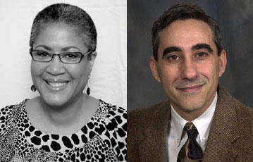 New board members Shirlene Bridgewater (left) and Frank de la Teja (right).