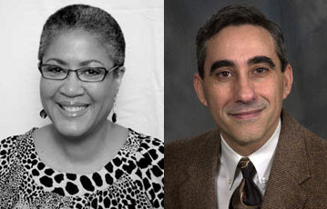 New board members Shirlene Bridgewater (left) and Frank de la Teja (right).