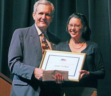 Congressman Lloyd Doggett and Linda O'Neal